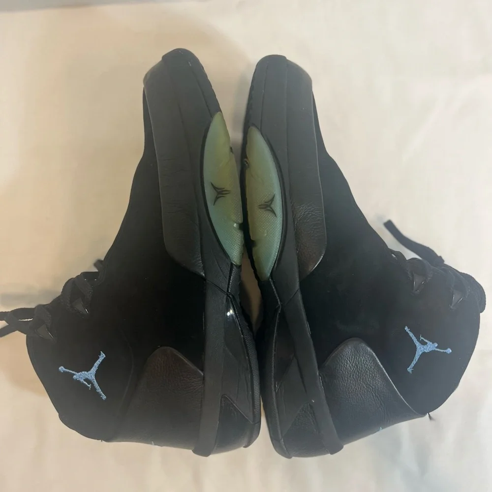 Nike Air Jordan Melo Carmelo Anthony 410 M3 Black Leather 314302 042 Size 11 - Picture 5 of 11